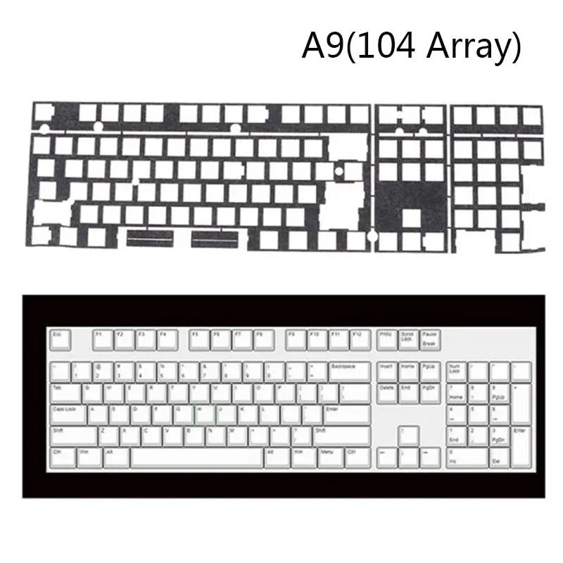 

Механическая клавиатура, резонансный шумоподавляющий коврик, звуковые амортизаторы, простыни, мягкие посадочные коврики, губка с затемнен...