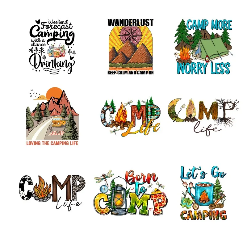 Стикер для отдыха на природе футболок уникальный худи своими руками