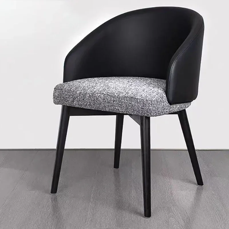 Стулья для гостиницы обеденный стол нордические северные наборы дома черный