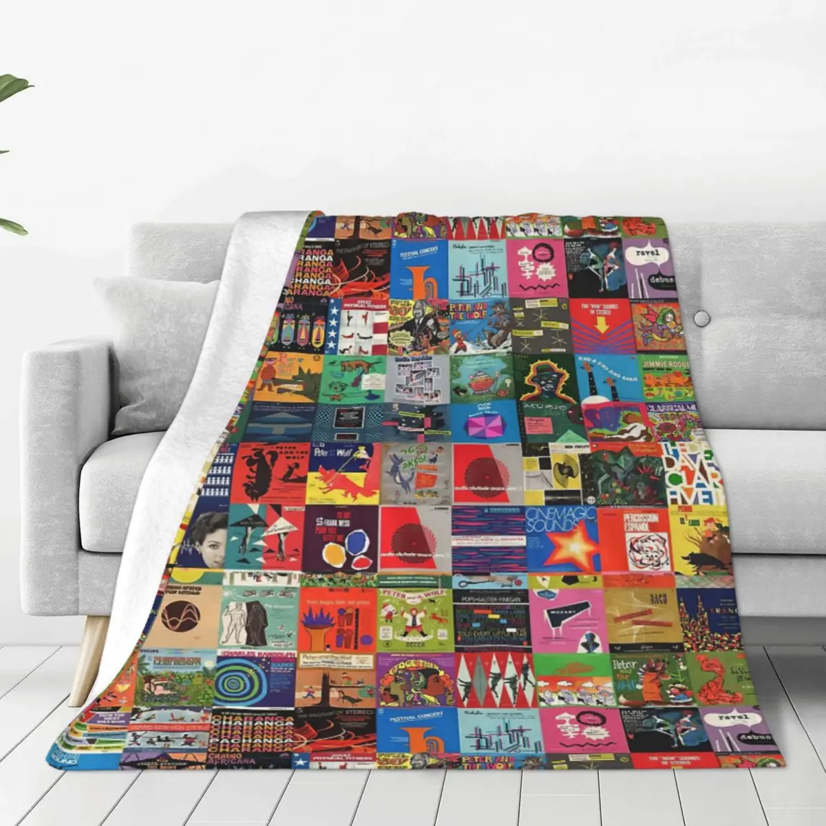 

Album Covers Flannel Fleece Blanket For Kids Teens Adults Soft Cozy Warm Fuzzy