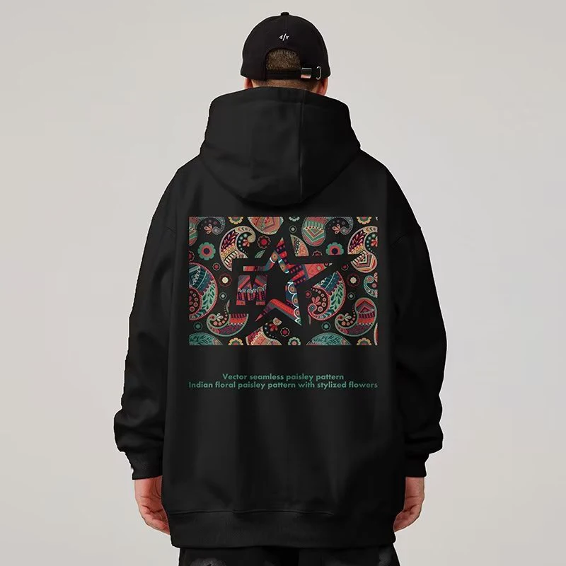 

Художественный принт звезд уличные модные толстовки в стиле хип-хоп зимние высококачественные свитшоты с карманами для пар