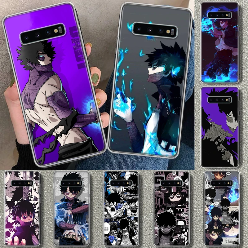 Dabi My Hero Academia anime Phone Case Cover For Samsung Galaxy S10 S20 S22 S23 S21 FE Ultra S10E S9 S8 Plus + S7 Edge Lite Coqu