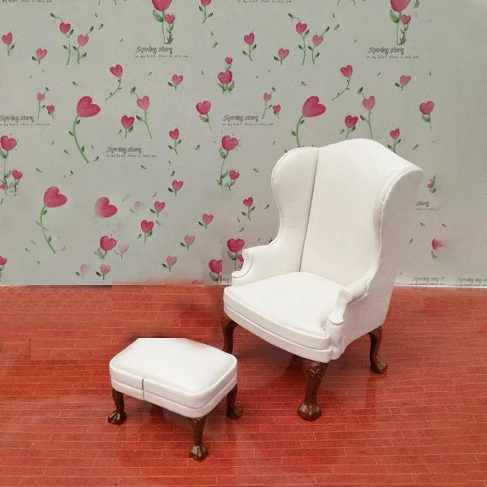 Бутик 1:12 Кукольный домик Мини-мебель Модель Подарок Одиночный двойной кожаный