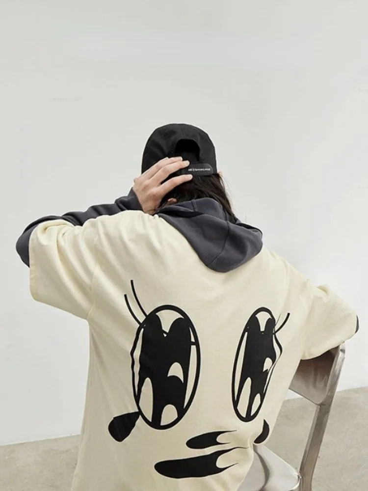 

Футболка женская оверсайз с принтом «глаза» и графическим принтом