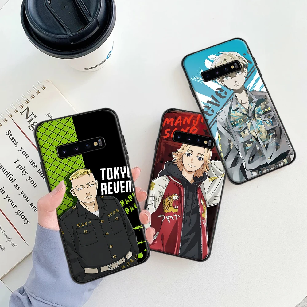 

Tokyo Avengers Japan Anime Phone Case For Samsung Galaxy S8 S9 S10 Plus S10 S20 Lite Ultra S20 FE Soft TPU Funda Back Cover