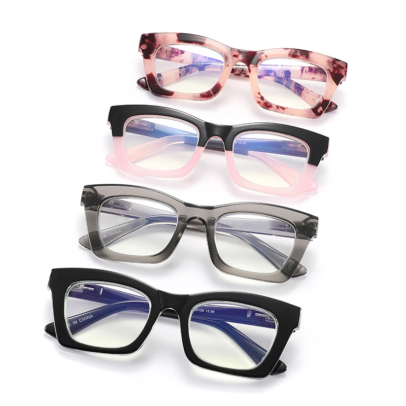 

235159 Women Eyeglasses Optical Spectacle Blue Light Blocking Glasses Brand Designer Cat Eye Transparent Ladies Fashion Eyewear