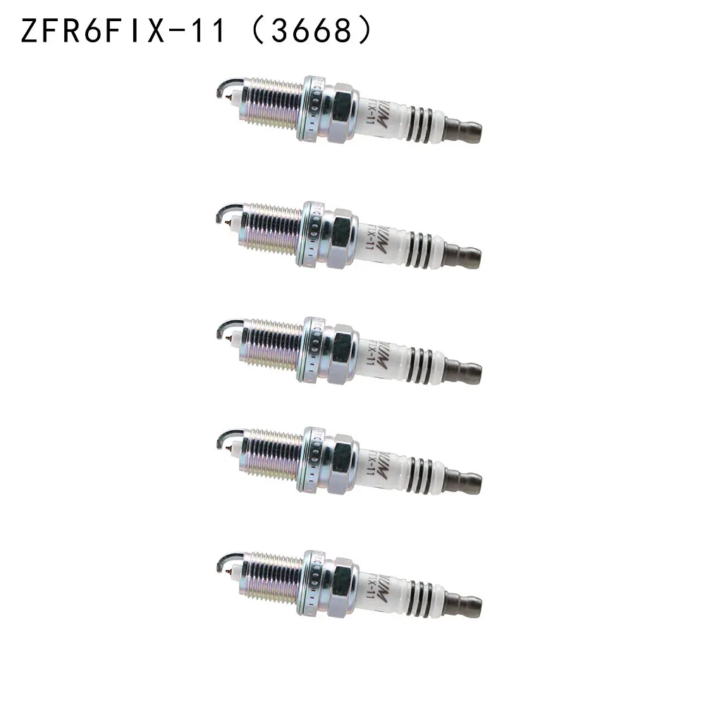 Свеча зажигания для DODGE B1500 B2500 B3500 Colt Dakota Durango Nitro Ram 1500 ZFR6FIX-11 3668 9803 5304 IK20 IK20L 6441
