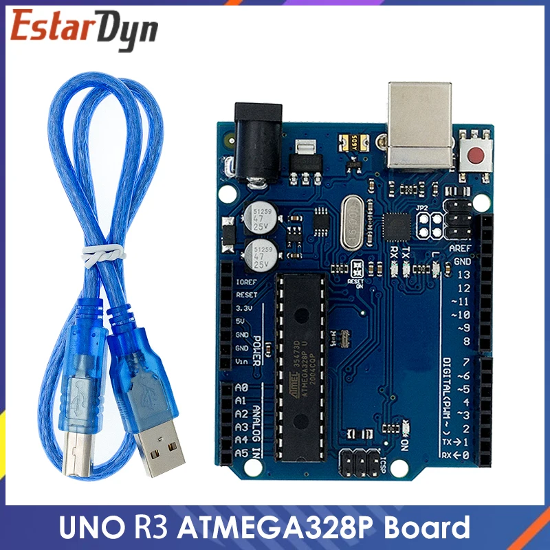 

10Pcs UNO R3 ATMEGA328P ATMEGA16U2 Development Board With USB Cable Diy Starter Kit
