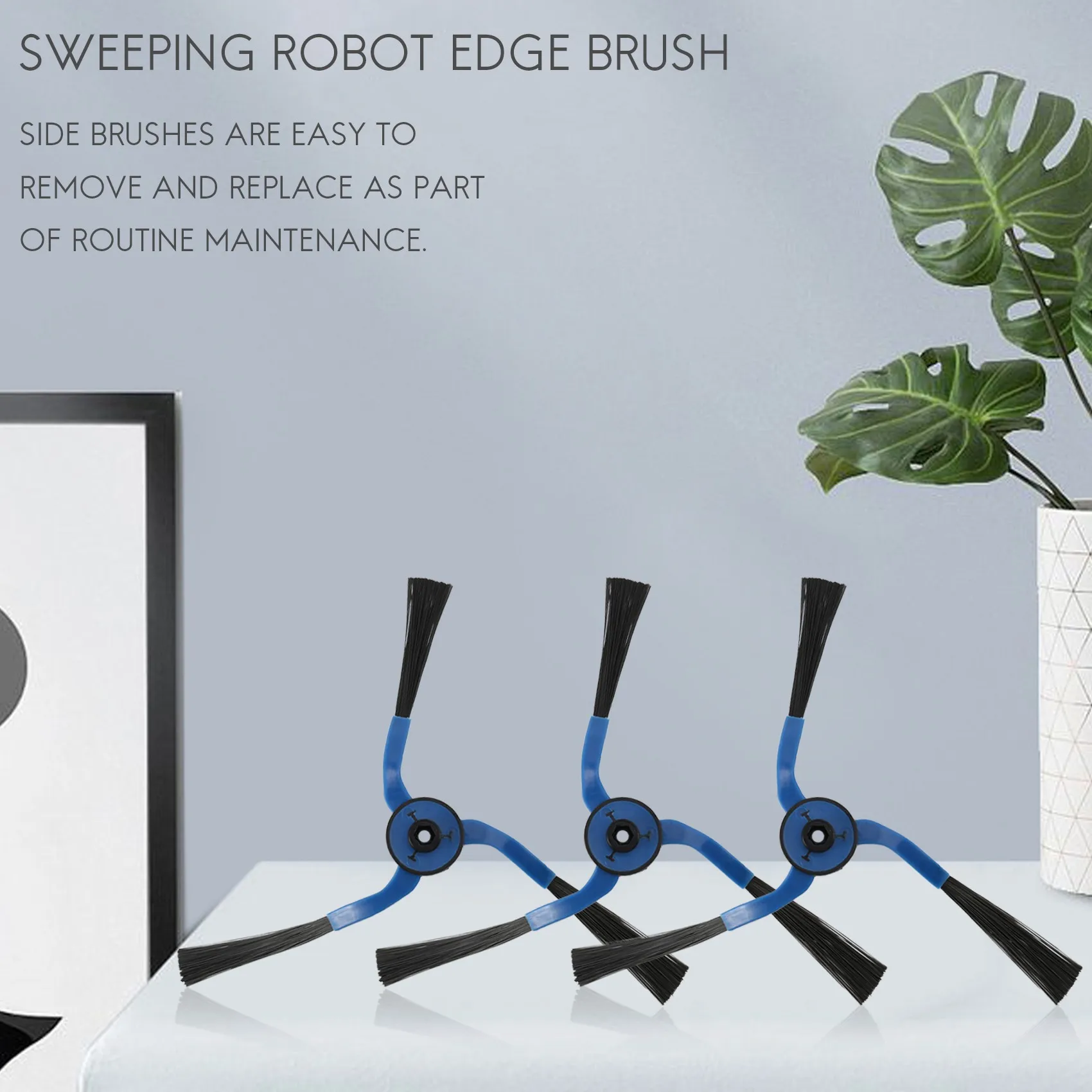 3 пары боковых щеток для робота Samsung Navibot VC-RM96W VC-RM72VR VC-RM84V VC-RM52VR SR8855 SR8751 SR8845 SR8895 SR8950