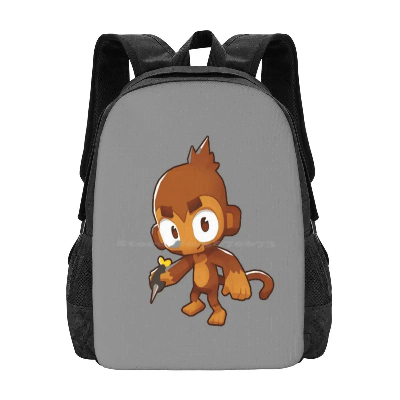 

Bloons Td6 Pattern Design Bag Student'S Backpack Bloons Td 6 Bloons Tower Defense Btd 6 Free Btd Heroes Btd Monkey Wizard Witch