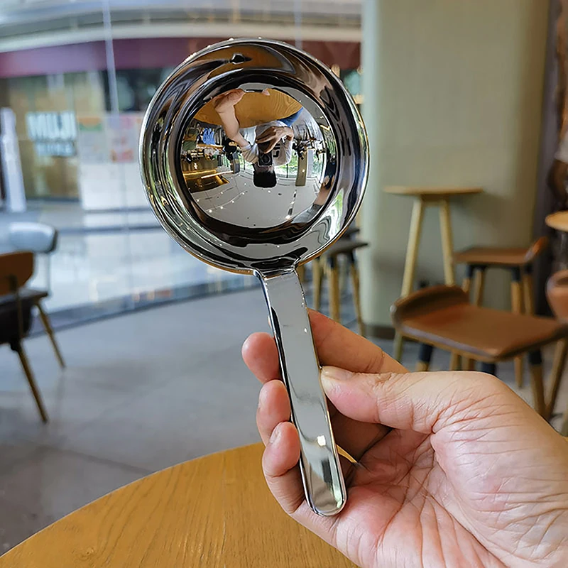 Кухонная столовая посуда из нержавеющей стали 304 с короткой ручкой большая