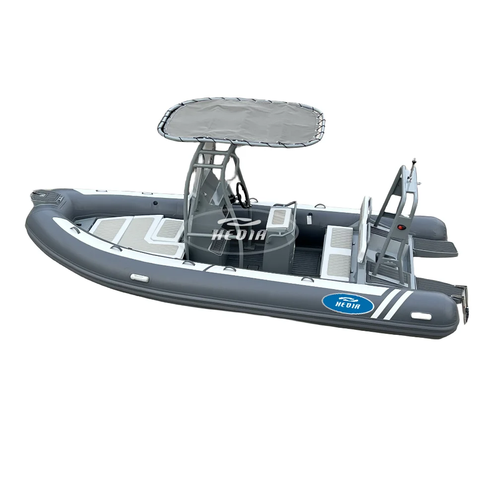 18-футовая тяжелая надувная лодка Hypalon с двигателем мощностью 90 л.с.