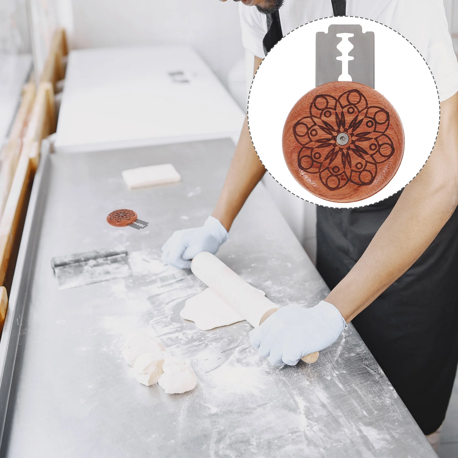 

Bread Machine Bread Dough Scorer Sourdough Loaf Lame French Bread Loaf Making Tools Suite Bread Contouring