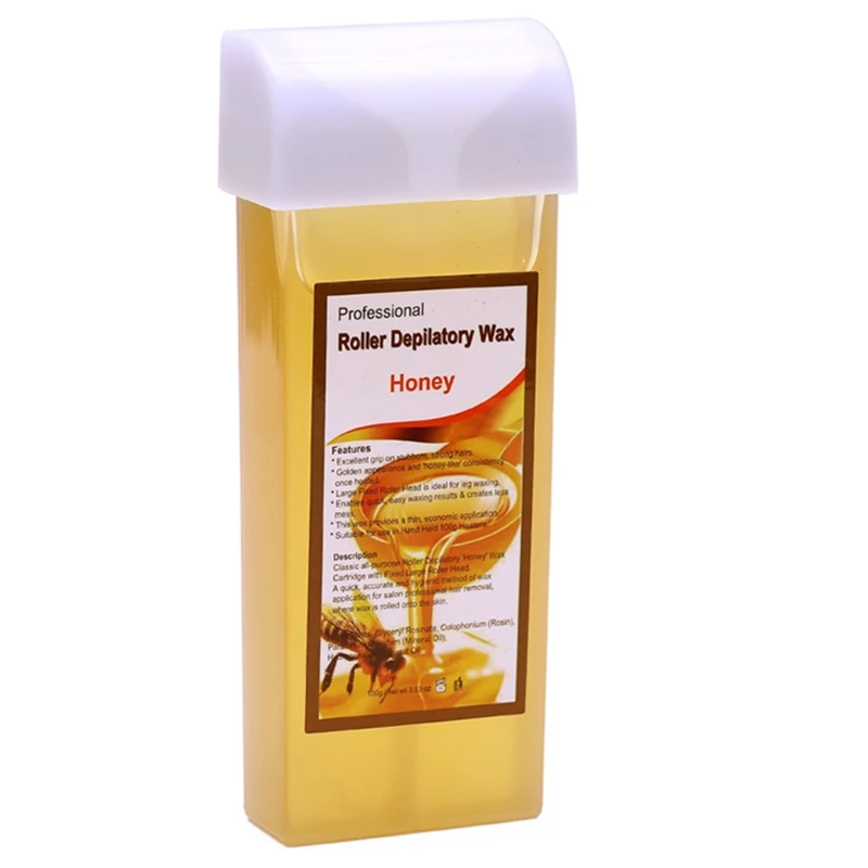 

Воск для удаления волос нежный, не раздражающий, 100 г, воск для горячей депиляции, картридж для подогрева пчелиного воска, воск Новинка 2022
