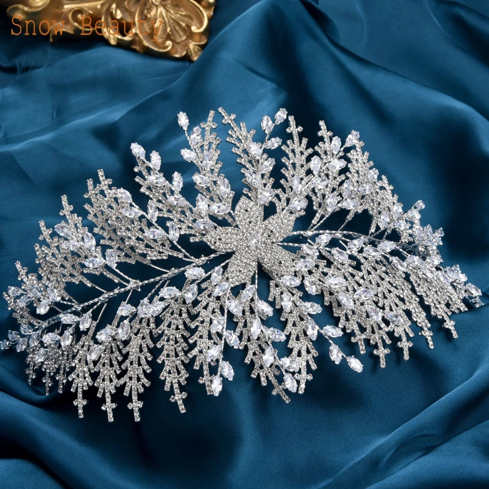 

A527 New Bridal Tiara Wedding Headpieces Party Design Hair Accessiories Bride Headband Pageant Hair Jewelry Women Hair-Hoop