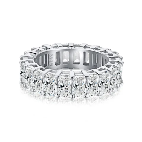Кольцо вечное обещание 2022, серебро 925 пробы, бриллиант, обручальное кольцо, ювелирные изделия для вечеривечерние