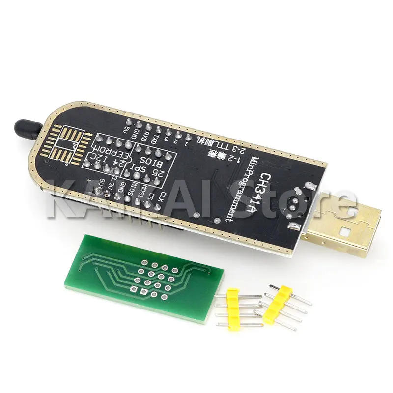 USB-программатор CH340 CH340G CH341 CH341-A 24 25 Series EEPROM Flash BIOS с программным обеспечением и