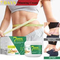 slimming cream ginger raw materials body weight loss slimming gel for women leg fat burning shaping products 30g