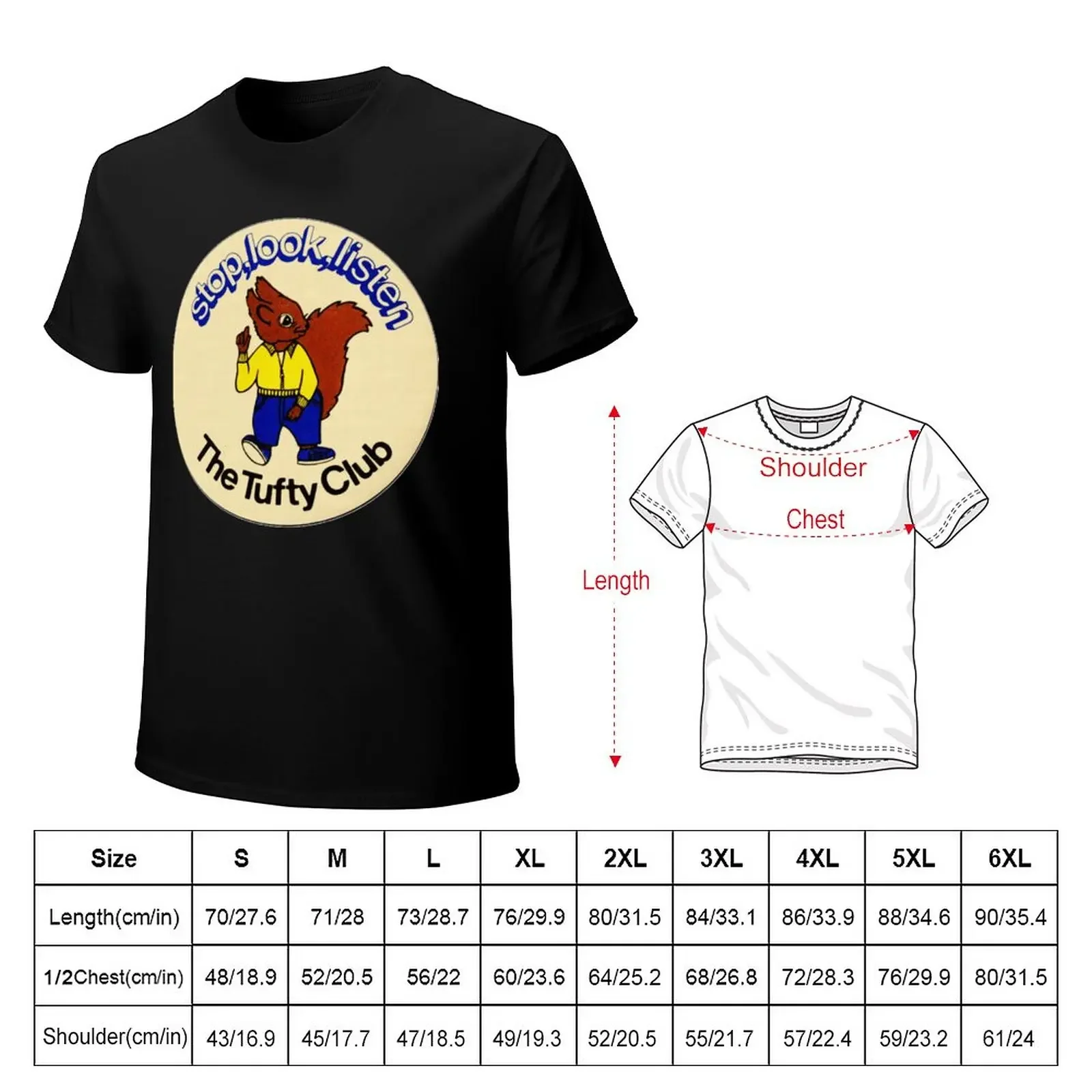 Клубная футболка Tufty летние топы аниме одежда милая футболки большого размера