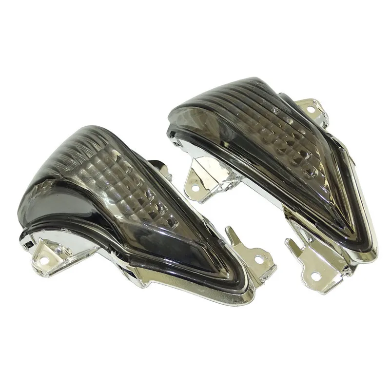 

Waase Поворотники передние мерцающий индикатор Winkers свет оправа линз для Kawasaki Ninja 650R EX650 ER6N ER-6N 2009 2010 2011