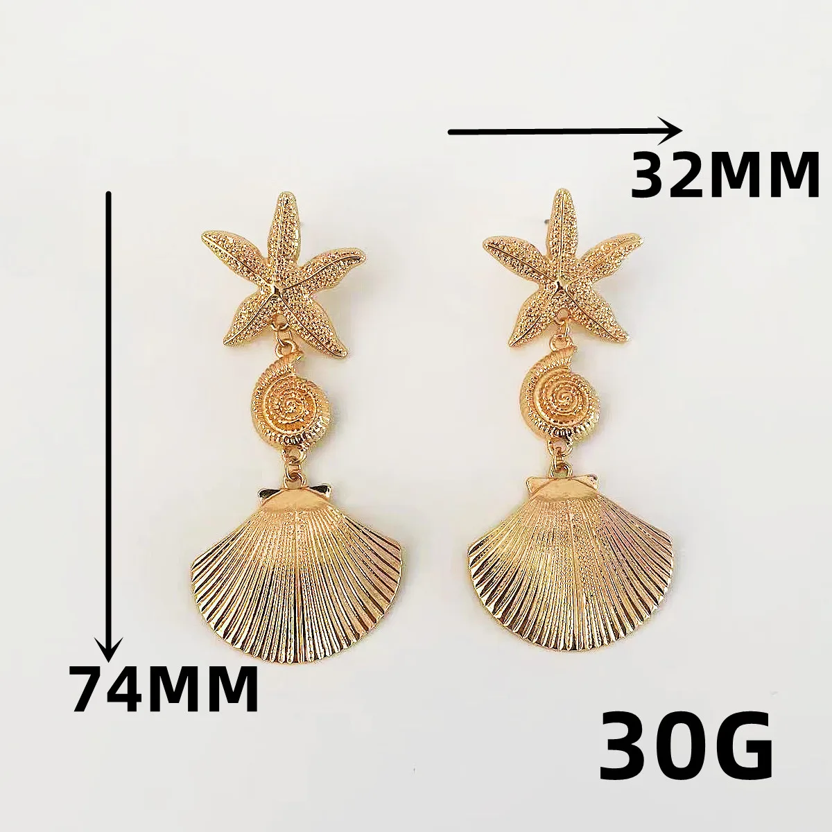 МОДНЫЕ ЮВЕЛИРНЫЕ ИЗДЕЛИЯ MITTO И ВЫСОКОЕ АКСЕССУАРЫ С ЗВЕЗДНЫМИ РАКУШКАМИ АССОРТИ