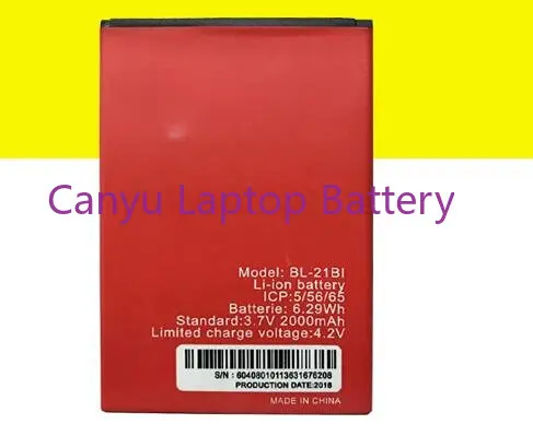 

new 3.7V 2100mAh 7.77Wh BL-21BI Replacement Battery For ITEL BL-21BI mobile phone