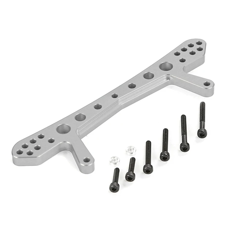 

Cnc Metal Angle-Adjustable Rear Shock-Absorbing Bracket Cross Bar For 1/5 HPI ROFUN BAHA ROVAN BAJA 5B 5T 5SC Rc Kits Silver