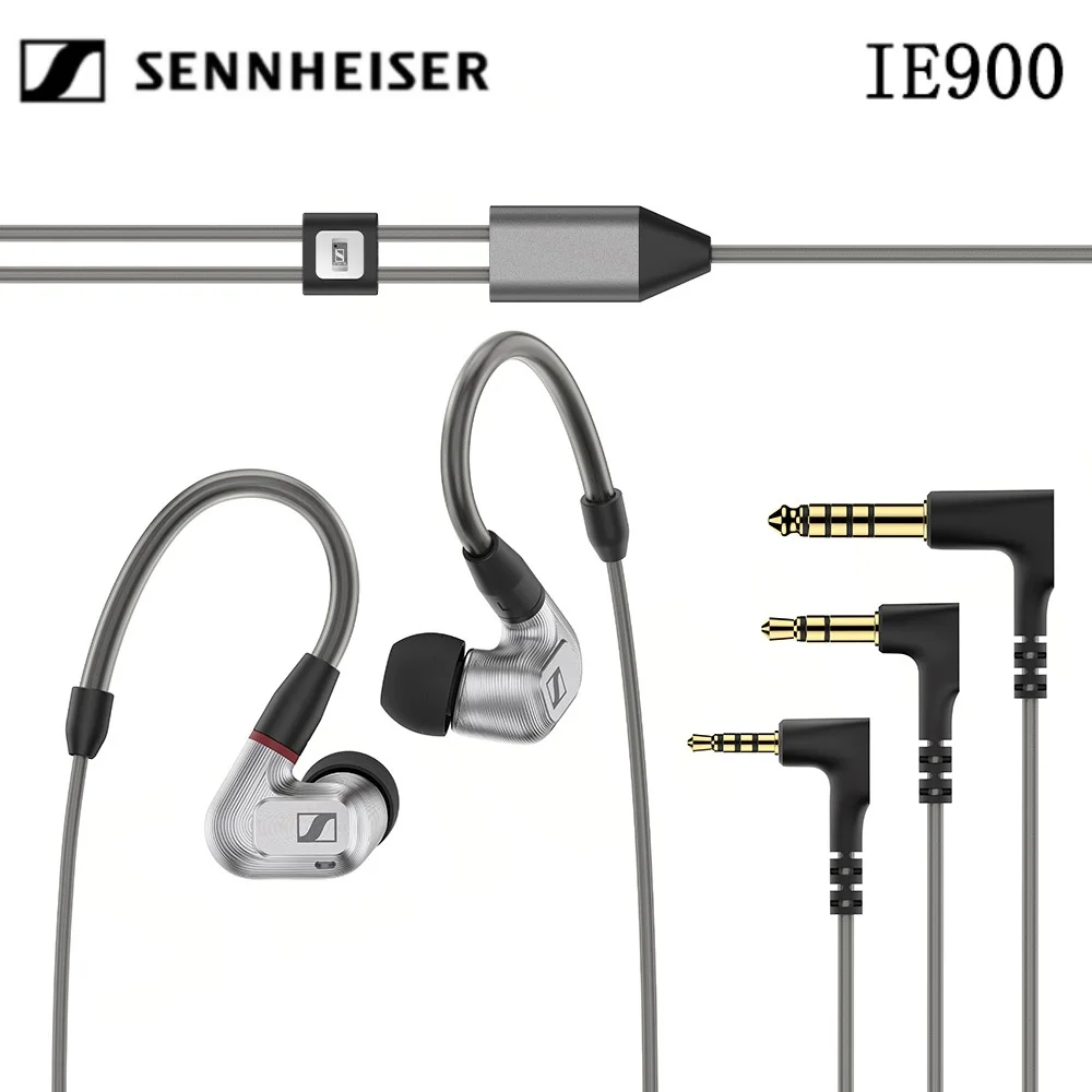 

Original SENNHEISER IE900 HiFi Music Headset High End Dynamic Earbuds In-Ear Dynamic Noise Isolation Sports Game Headphones