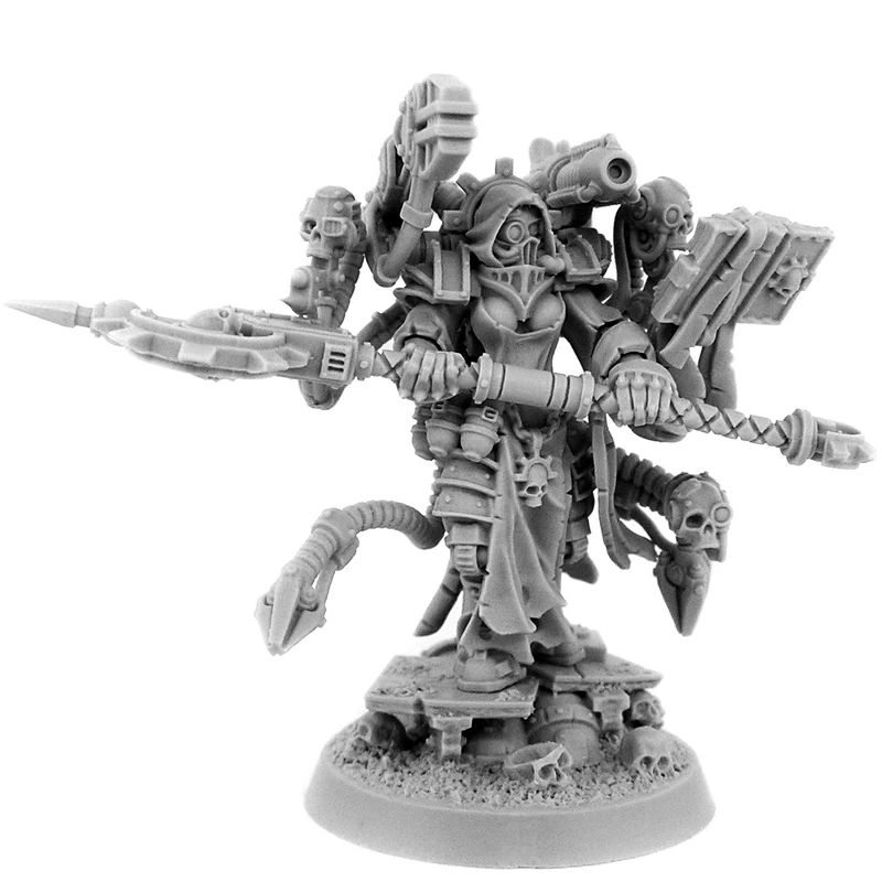

DND Unpainted Resin Model Garage Kit Court Heretical Hunter Dominator Mechanic