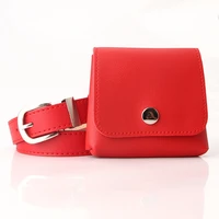 summer jeansdress sexy belts with bags for women red elastic belt womens leather pu 2022 fashion clothes accessory bag