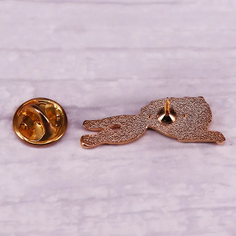 Броши-значки из жесткого металла с лацканами для джинсов и курток |