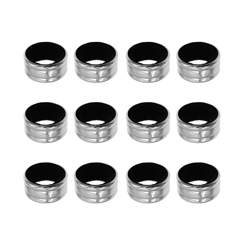 

12PCS Stainless Steel Bottle Leak-Proof Collar Anti-Overflow Ring Red Drip Stop Ring Ring Bar Tools Accessories