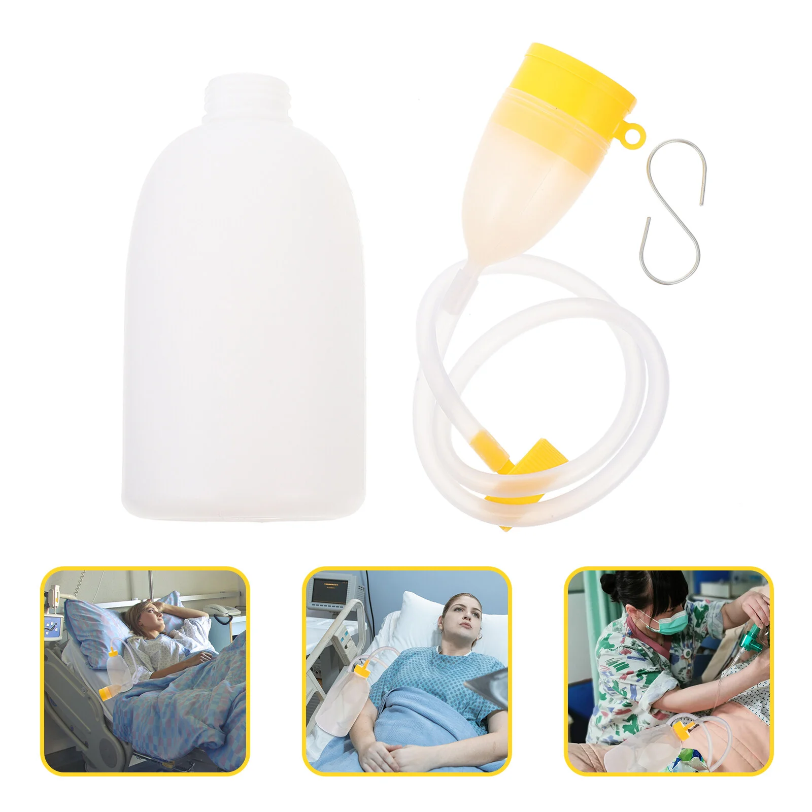 

Training Cup Large Capacity Urinal Pot Chamber Plastic Bottle Elderly Patient Mens