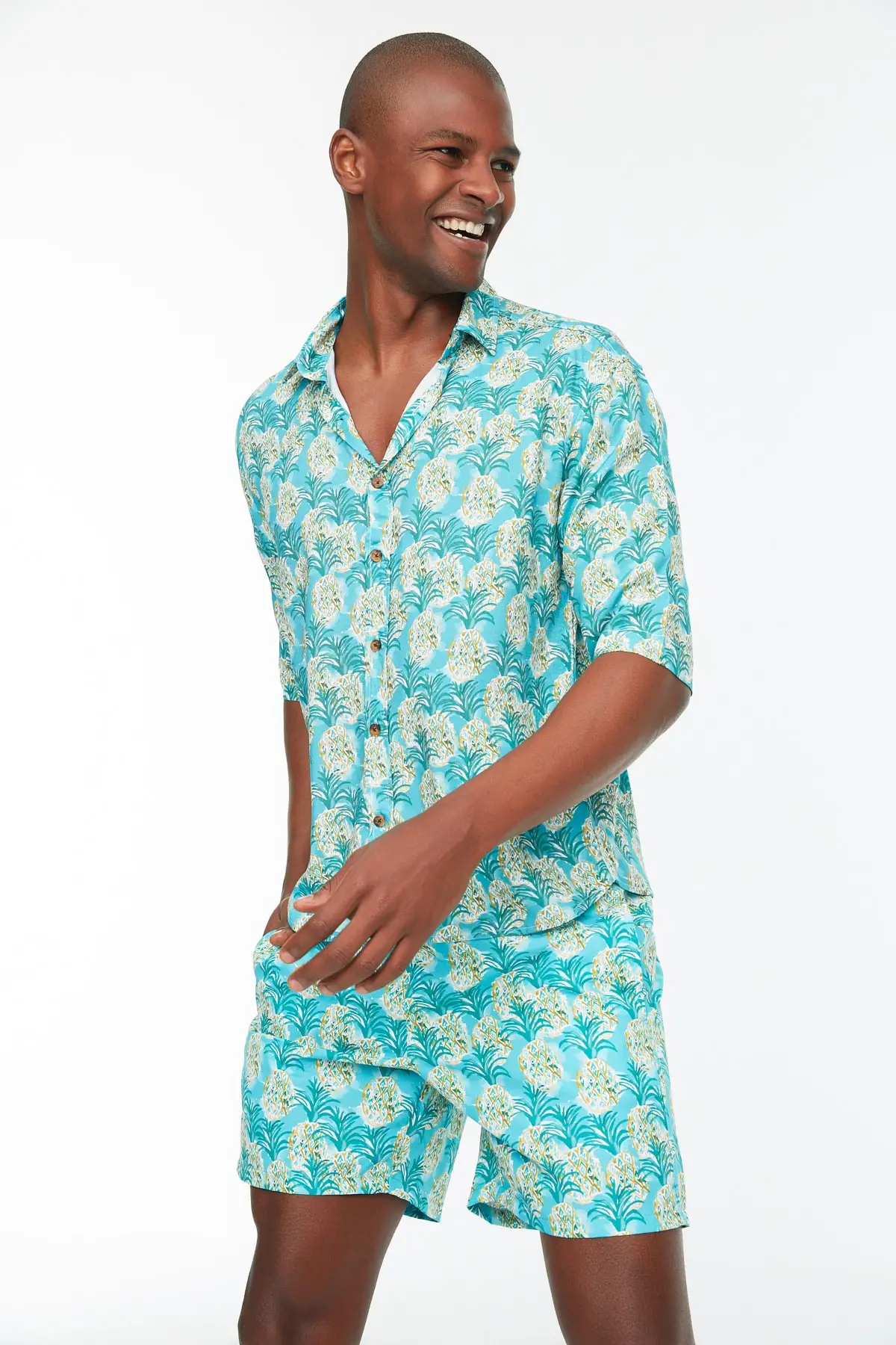 

Men's Boxy Fit shirt shirt TMNSS22GO00013