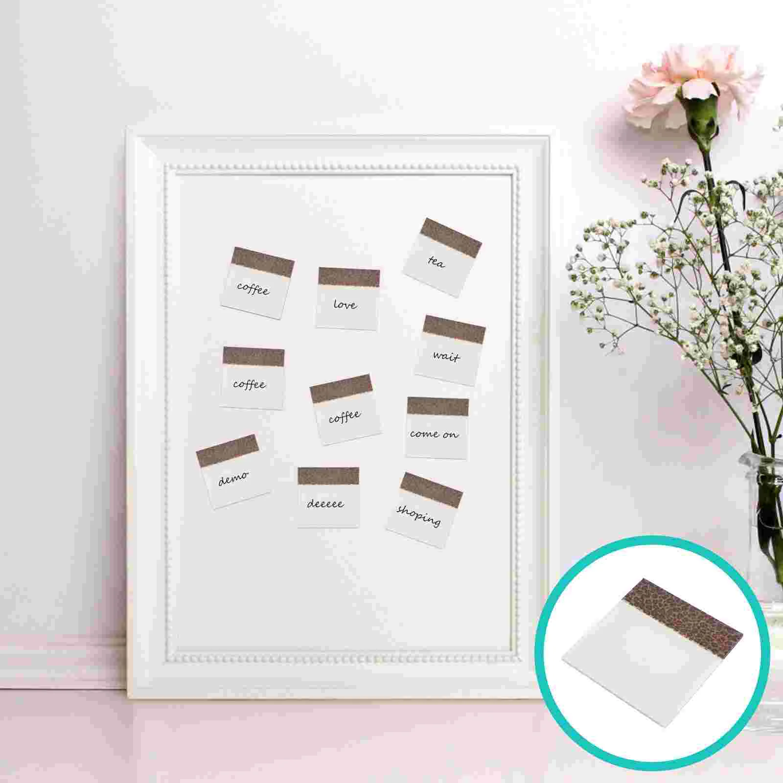 

Memo Paper Sticky Self Stick Note Clear Notes Bookmark Notepad Stickers Pad Novelty Transparent Pads Page Markers Mini