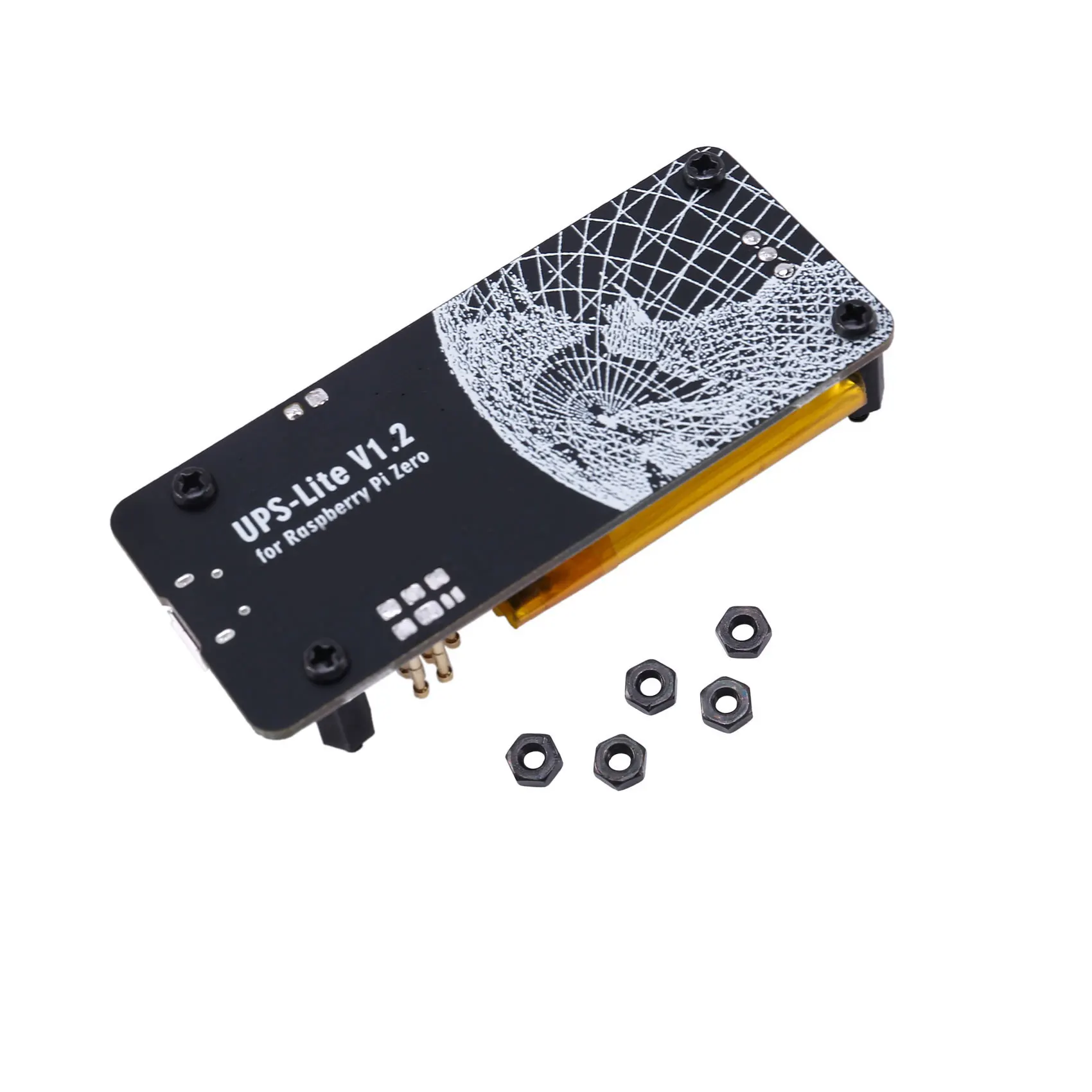 Для Raspberry Pi Zero W UPS-Lite плата источника питания I2C MAX17040G индикатор