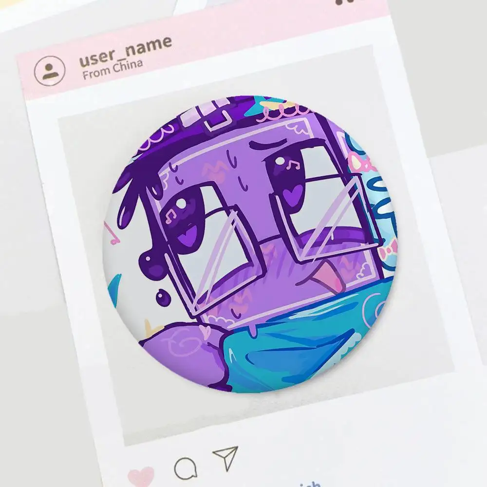 

Значок ужасов D-Dandys World Sprout, булавки для друга, рюкзак, одежда, коллекционные аксессуары, ювелирные изделия в подарок