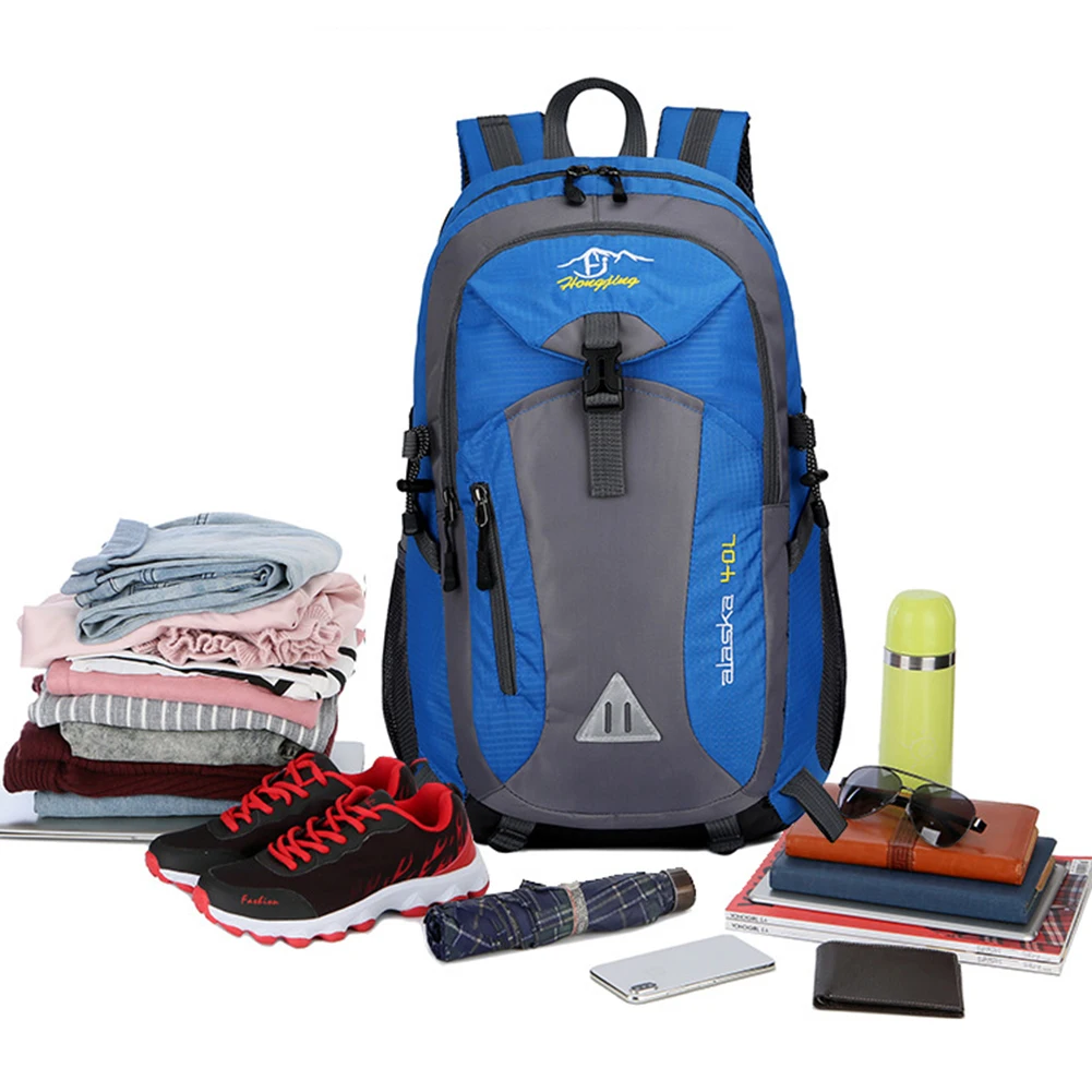 40L Quality Nylon Waterproof Travel Backpacks Men Climbing Travel Bags Hiking Backpack Outdoor Sport Camping Bag Women Backpack