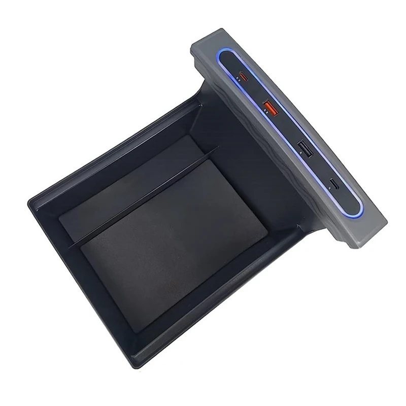 Зарядное устройство USB светодиодный Hub с несколькими портами и центральной