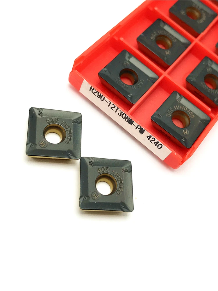 

R290 12T 308M PM 4240Colorful Nano Blue High Hardness Carbide Tool Hardened Steel Cutting Tool Milling Blade