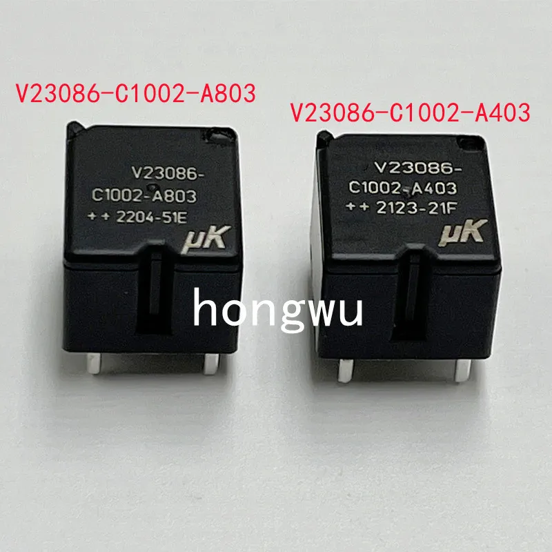 

100% Original New 2PCS V23086-C1002-A403 V23086-C1002-A803 DC12V relay 30A 5pins