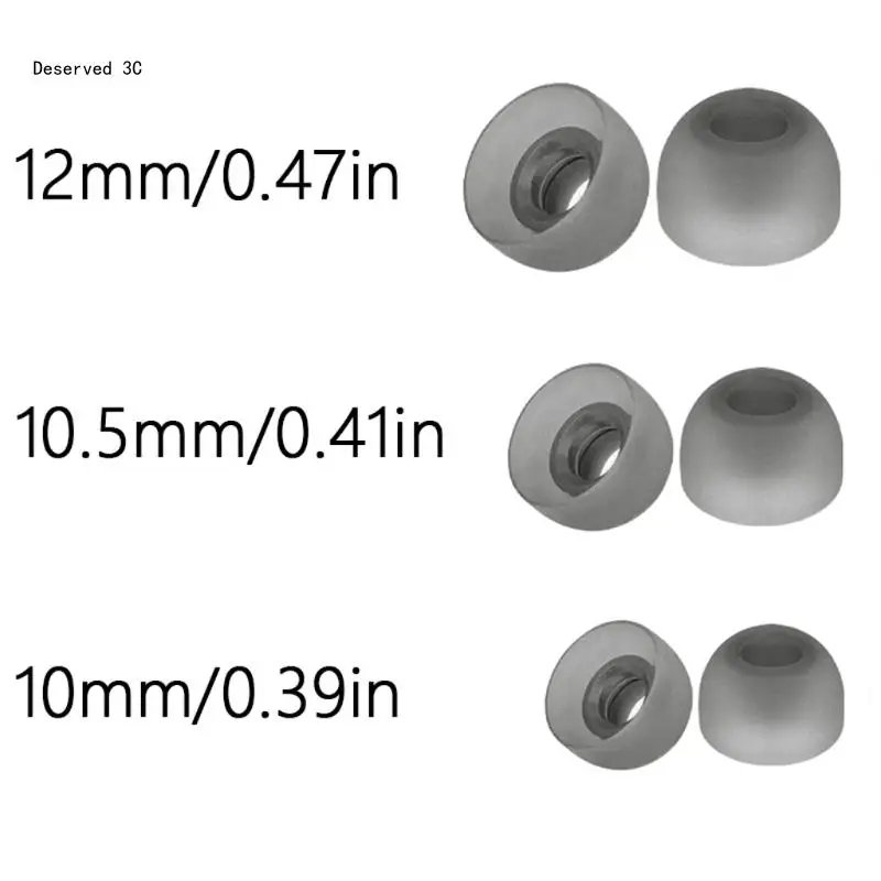 3 пары мягких силиконовых наушников-вкладышей чехол-затычка для наушников 200TWS Beam