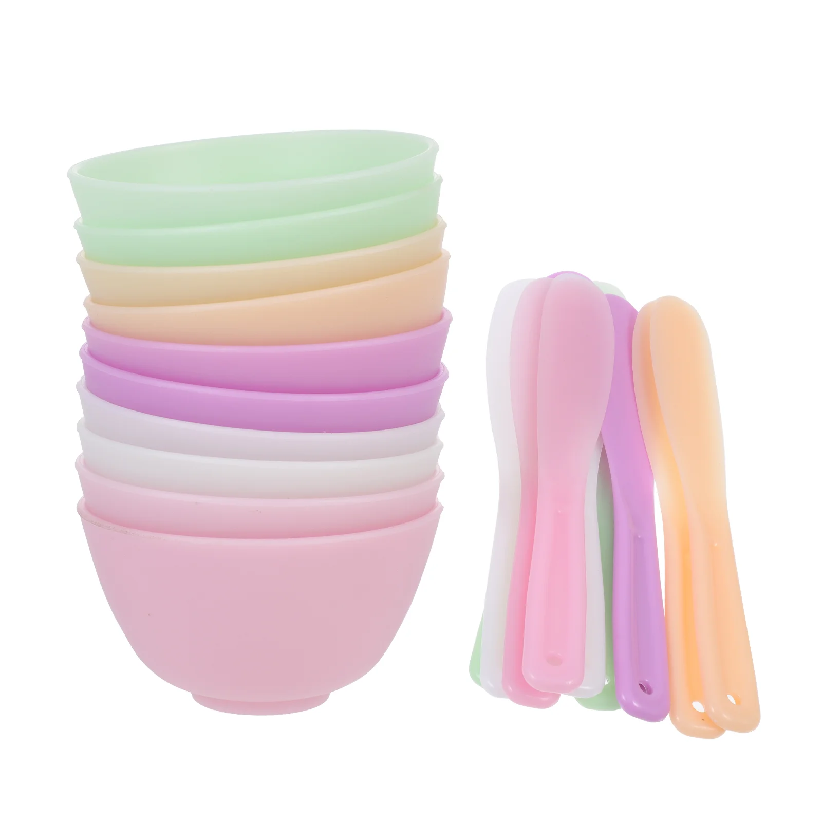 

Силиконовые миски для лица, смешивание пластика, измерительные капли, маска для красоты, инструмент для красоты, приправ, закусок, мини-аппл...