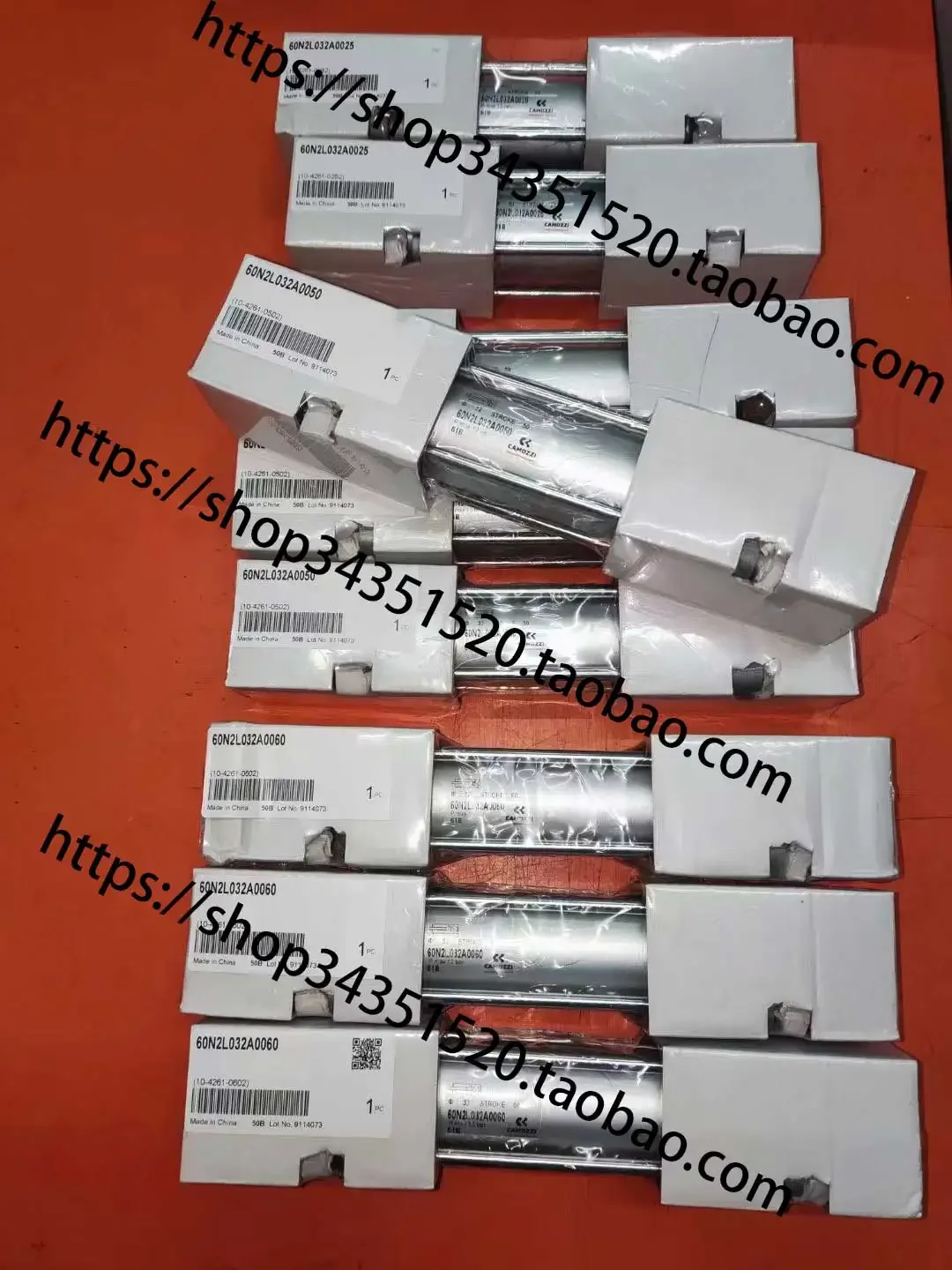 Цилиндр CAMOZZI 50M2P16A1080 на заказ резервирование цилиндра Cammaosheng