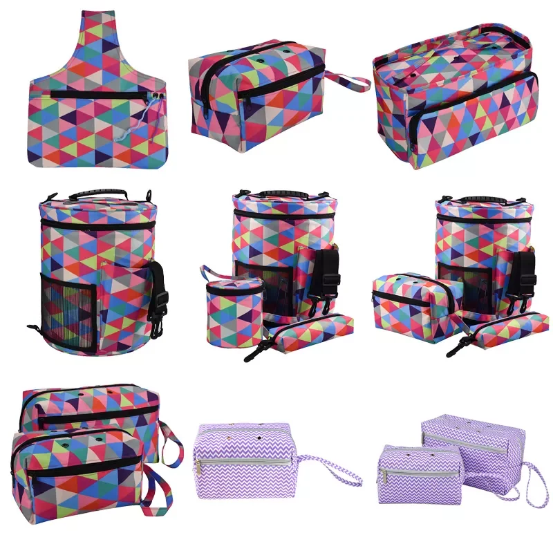 

Wool DIY Storage Bag Household Tote Storage Bag for Crochet Hook & Knitting Needle DIY Needlework Storage Bag For Yarn Ball