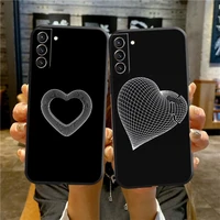 line heart pattern phone case for huawei y9 2019 y6p y9 prime 2019 y8s y7s y7p 2020 y92018 y6 y9a y7 y8p gnxy tpu cartoon