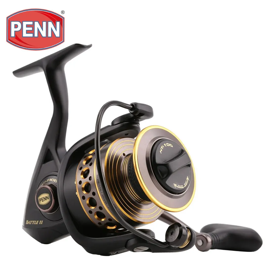 Original PENN Battle II BTL  Spinning Fishing Reel Sea Saltwater Boat Fishing Reel