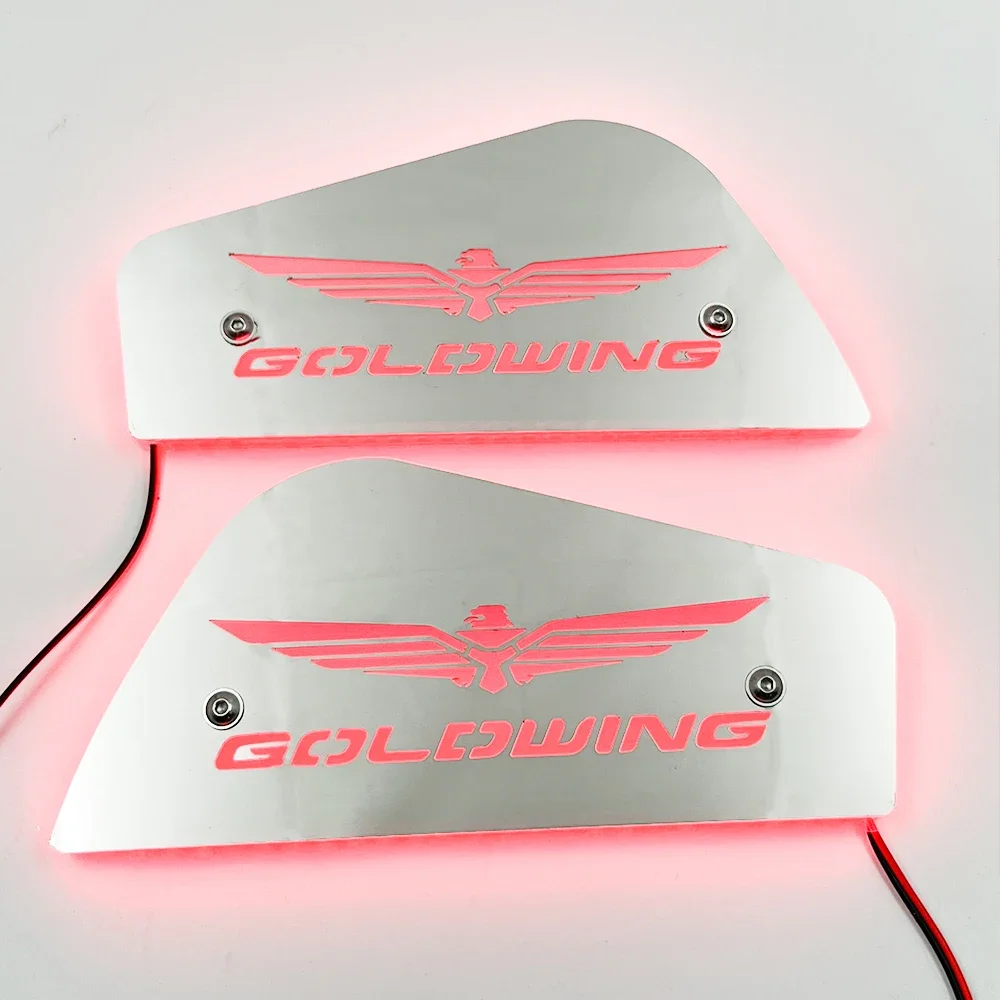 

2001-2017 Goldwing 1800 GL 1800 светодиодное освещение, подножки для пассажиров, педаль, освещение, чехлы для половинок для Honda GOLD WING 1800