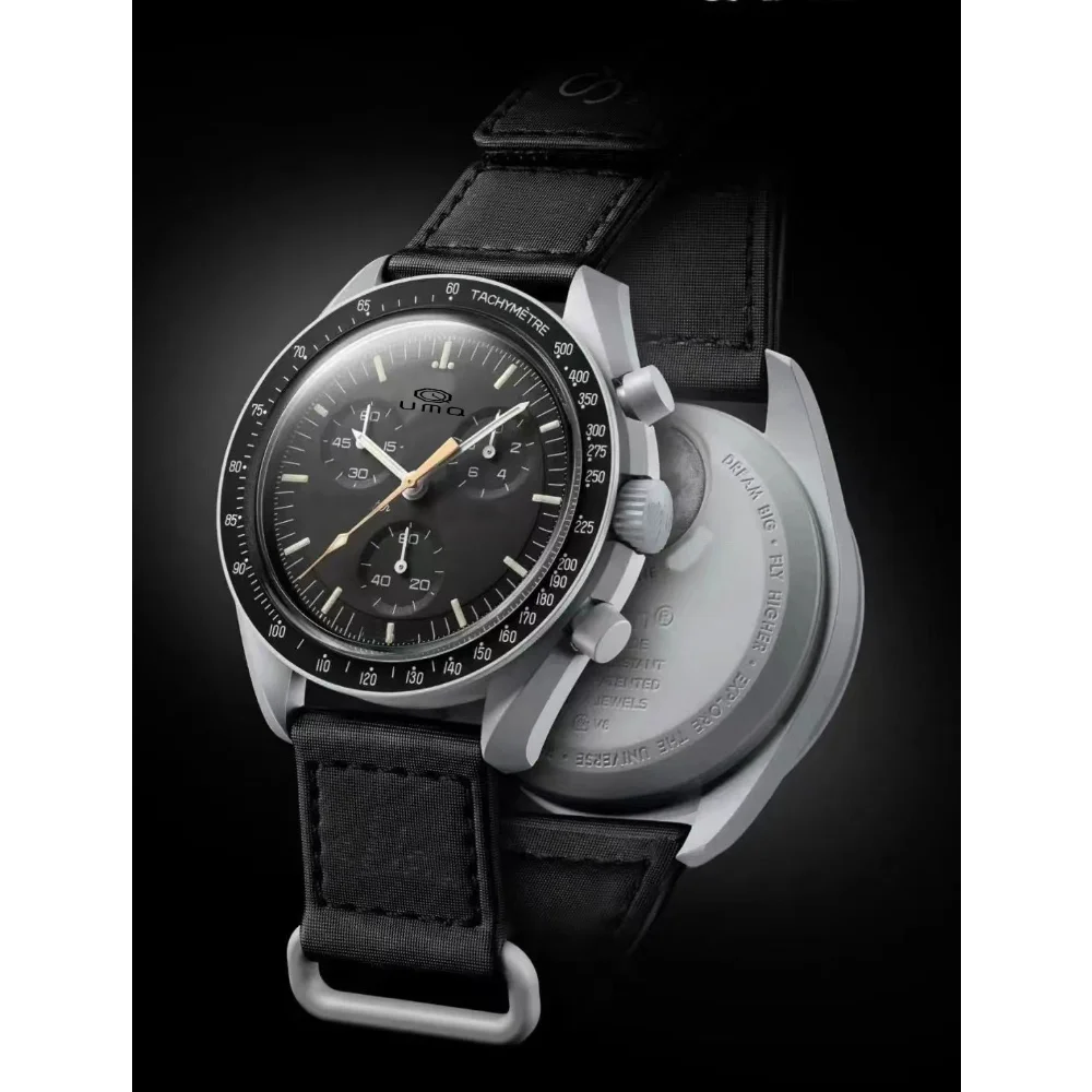 

Moon High Quality Waterproof Moon Summer Women Watch Men and Women swatch Luxury Fashion Creative Neptune Earth Mission no box