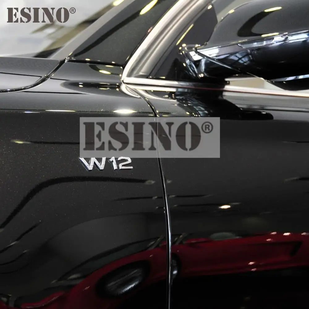 Автомобильный Стайлинг универсальная 3D эмблема из металлического сплава W12